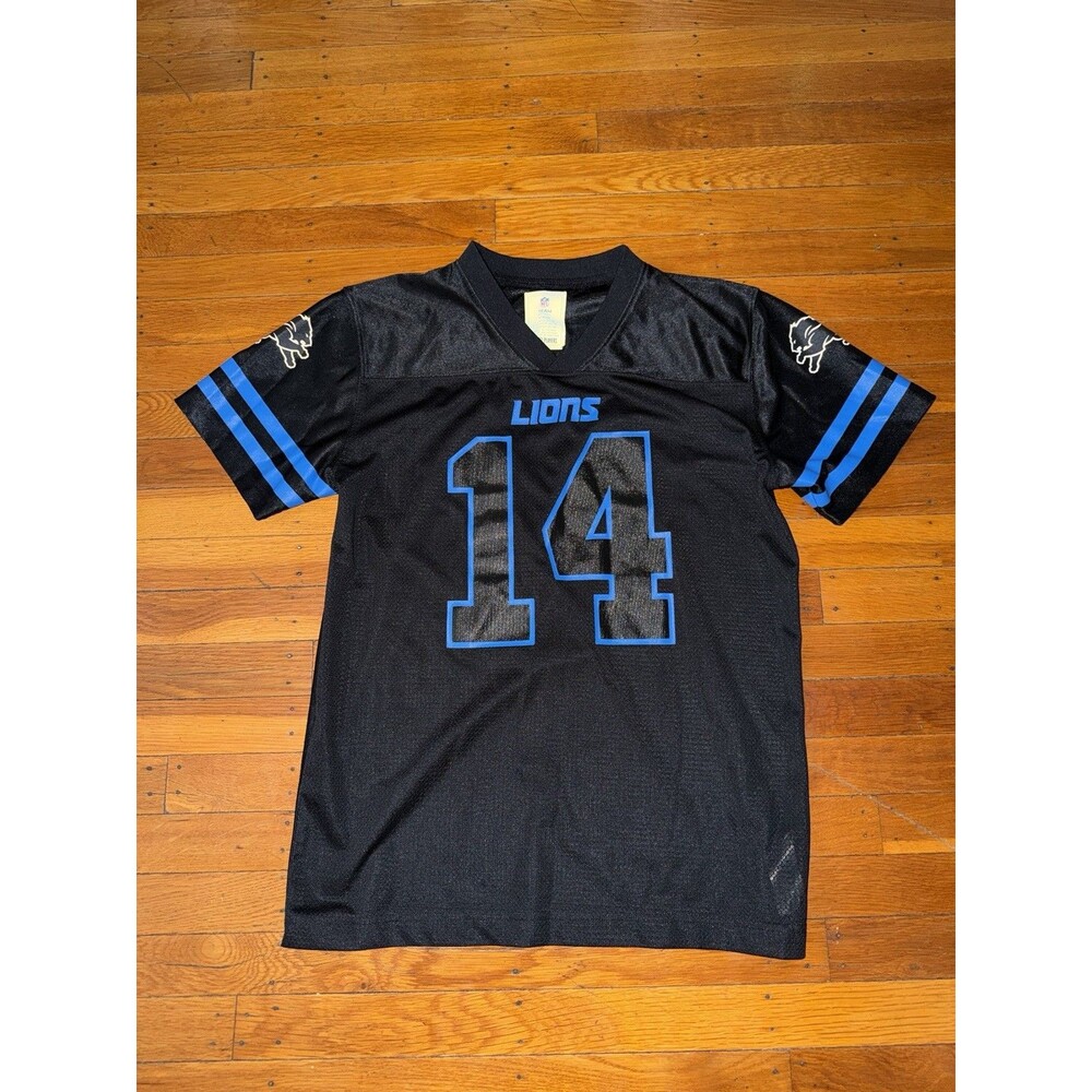 Amon-Ra St. Brown DETROIT LIONS Black Football Jersey, Youth XL (16/18)